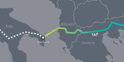 Карта коснитесь Албания