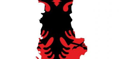 Карты Албании флаг
